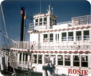 Rosie O'Shea was side-wheel paddle boat that cruised Marco Island for more than a decade.