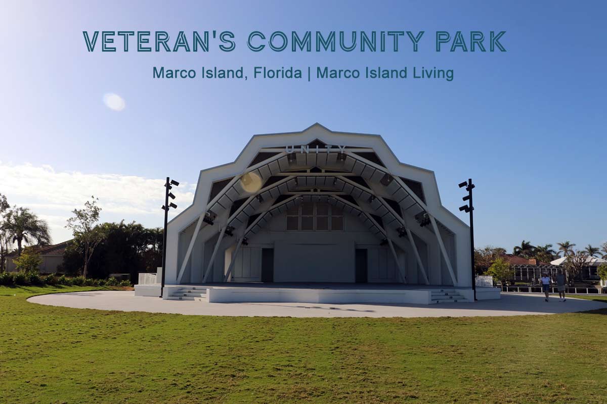 Bandstand Shell Pavillion at Veterans Park Marco Island, Florida